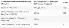 INLEAD - Vitamin D3 + K2 + Magnesium - 120 Capsules