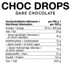 INLEAD - Choc Drops - 150G