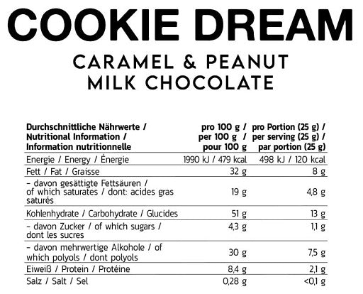 INLEAD - Cookie Dream Caramel & Peanut - 125G