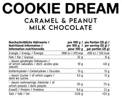 INLEAD - Cookie Dream Caramel & Peanut - 125G