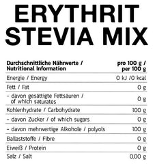 INLEAD - Erythrit Stevia Mix - 1000G
