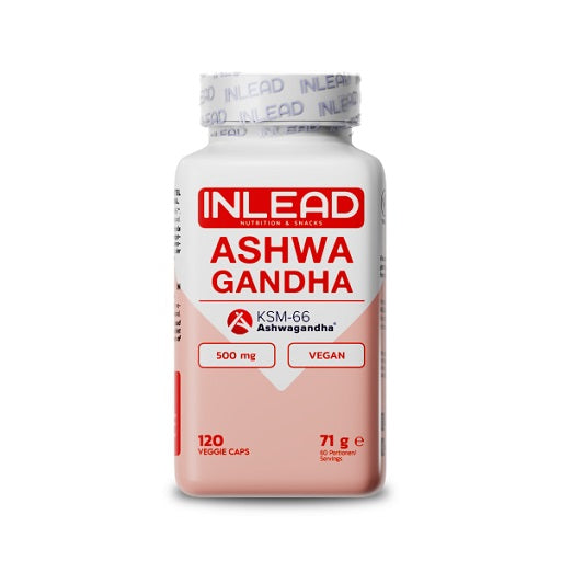 INLEAD - Ashwagandha KSM-66 - 120 Capsules