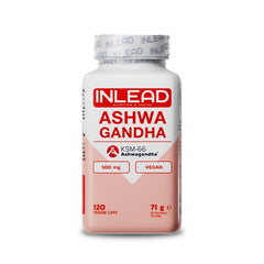 INLEAD - Ashwagandha KSM-66 - 120 Capsules