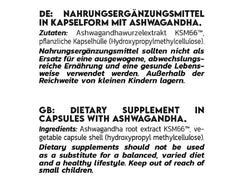 INLEAD - Ashwagandha KSM-66 - 120 Capsules