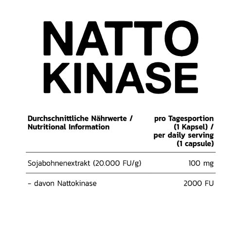 INLEAD - Nattokinase - 120 Capsules