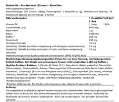 Bucked Up - Pre-Workout - 260G (25 Servings)