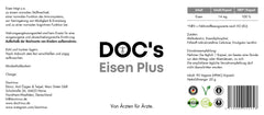 DOCs - Iron Plus - 90 Capsules