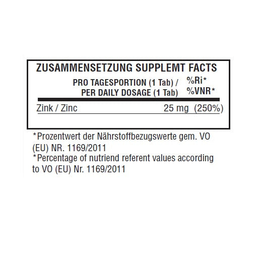 NNT - Zinc Bisglycinate Pro - 60 Tablets