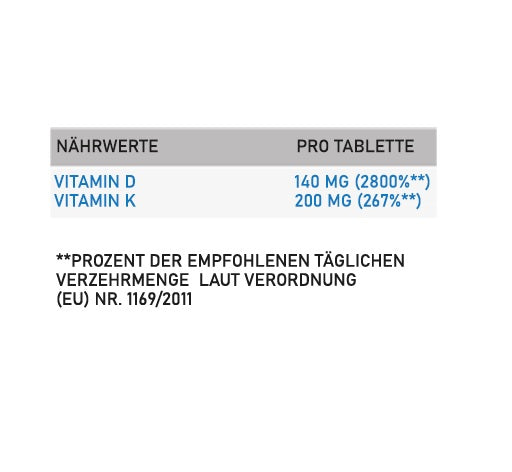 NNT - Vitamin D3 + K2 5600IU - 60 Tablets