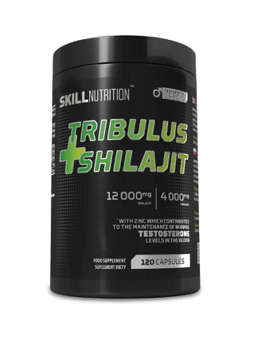 Skill Nutrition - Tribulus + Shilajit - 120 Vegan Capsules