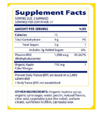 Enzymedica - Apple Cider Vinegar Gummies - 74 Gummies