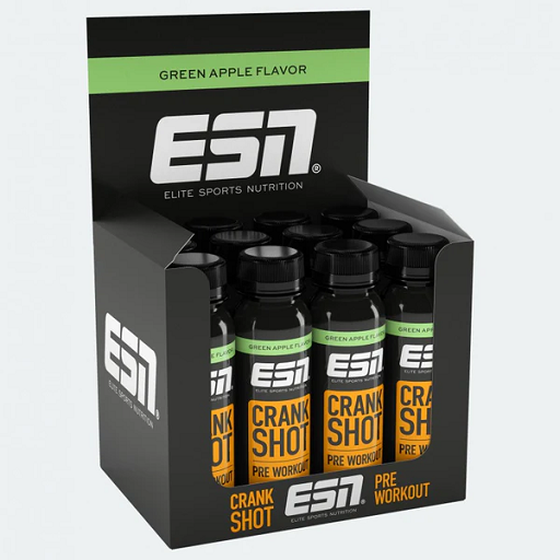 ESN - Crank Shot Pre-Workout - 12 x 95ml
