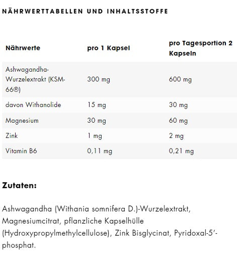 ESN - Ashwa+ - 120 Capsules