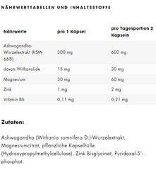ESN - Ashwa+ - 120 Capsules