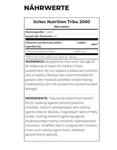 Scitec - Tribu 2000 - 90 Tablets