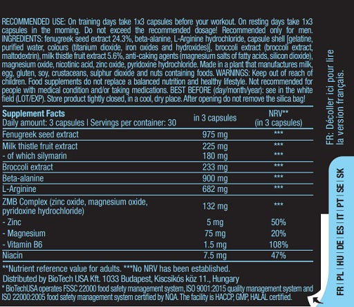BioTech - Black Test - 90 Capsules