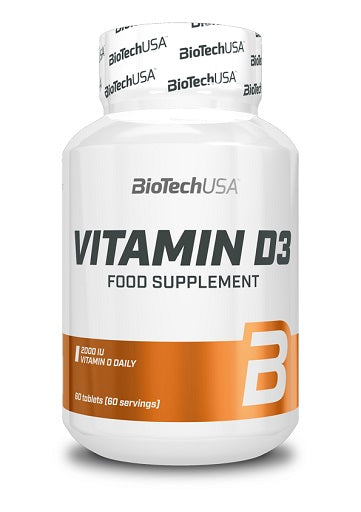 BioTech - Vitamin D3 - 60 Tablets