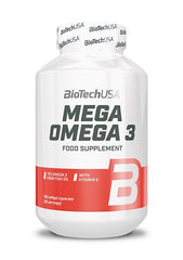 BioTech - Mega Omega 3 - 180 Capsules