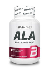 BioTech - ALA Alpha Lipoic Acid - 50 Capsules