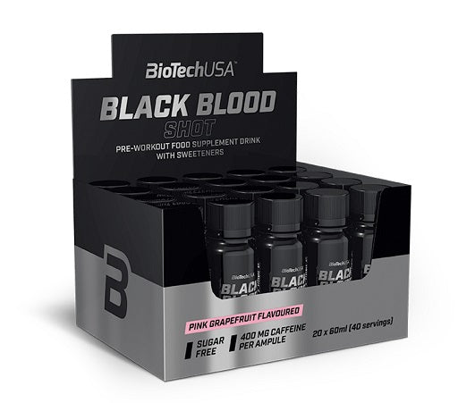 BioTech - Black Blood Shot - 20 x 60ml