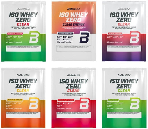 BioTech - Iso Whey Zero Clear Sample - 10 x 25G
