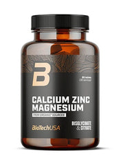 BioTech - Calcium Zinc Magnesium - 90 Tablets
