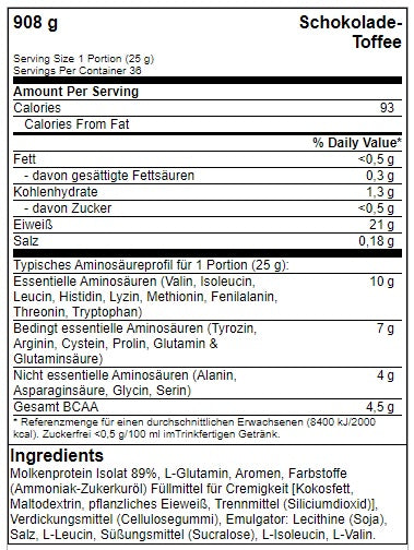 BioTech - Iso Whey Zero - 908G