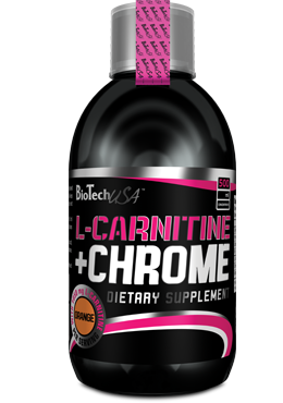 BioTech - L-Carnitine + Chrome Liquid Concentrate - 500ml