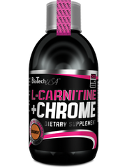 BioTech - L-Carnitine + Chrome Liquid Concentrate - 500ml
