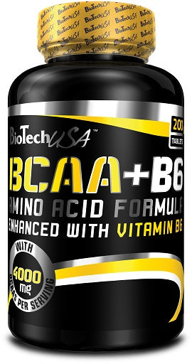 BioTech - BCAA + B6 - 200 Tablets