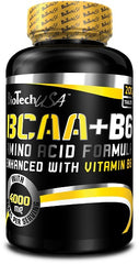 BioTech - BCAA + B6 - 200 Tablets