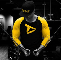 Dedicated - 3/4 Sleeve Raglan Short Logo