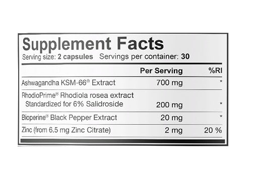 Dedicated - Ashwa-Bol - 60 Capsules