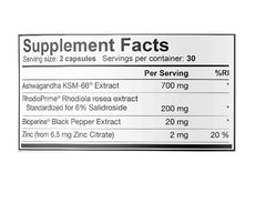 Dedicated - Ashwa-Bol - 60 Capsules