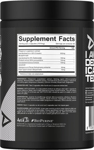 Dedicated - Anti-Cata-Bol - 120 Capsules
