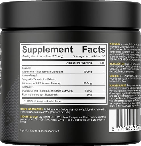 Dedicated - True Power - 60 Capsules