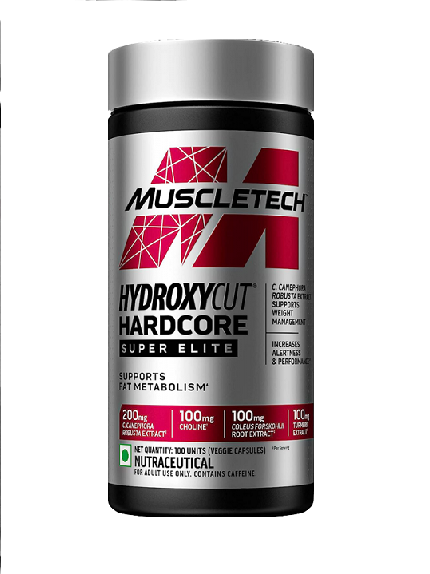 Muscletech - Hydroxycut Hardcore Super Elite - 100 Capsules