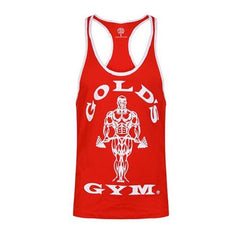 Gold’s Gym - GGVTS004 Stringer Joe Contrast Red/White