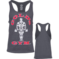 Gold’s Gym - Classic Stringer Tank Top Charcoal - Dark Grey