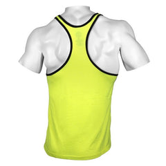 Gold’s Gym - Muscle Joe Contrast Stringer Tank Neon