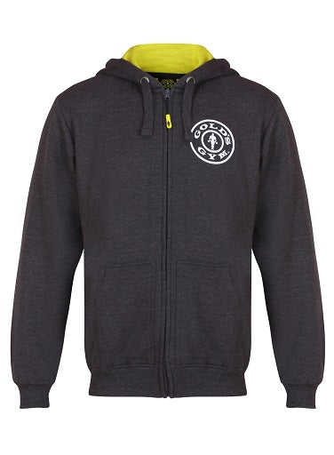 Gold’s Gym - GGSWT007 Charcoal Zip Hoodie