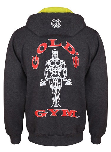 Gold’s Gym - GGSWT007 Charcoal Zip Hoodie