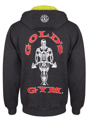 Gold’s Gym - GGSWT007 Charcoal Zip Hoodie