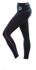Gold’s Gym - GGLPNT023 Ladies Long Tight Pants Black/Pink