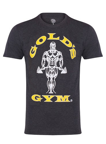 Gold’s Gym - GGTS002 Muscle Joe T-Shirt Charcoal
