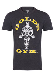 Gold’s Gym - GGTS002 Muscle Joe T-Shirt Charcoal