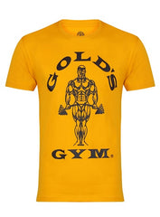 Gold’s Gym - GGTS002 Muscle Joe T-Shirt Gold