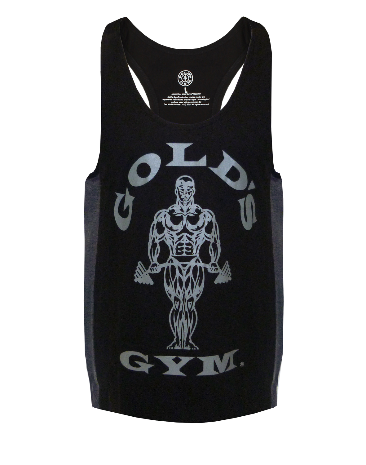 Gold’s Gym - GGVST010 Tonal Panel Stringer Black