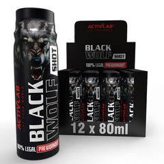 Activlab - Black Wolf Shot Pre-Workout - 12 x 80ml
