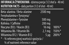 Activlab - Black Wolf Shot Pre-Workout - 12 x 80ml